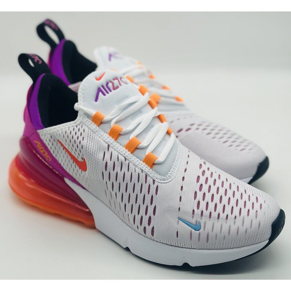 Gently used Nike Air Max 270 Fuchsia Dream Crimson White FD0824-100 Size 7.5 - Picture 3 of 7